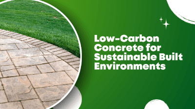 Sustainable Concrete Solutions for the Built Environment