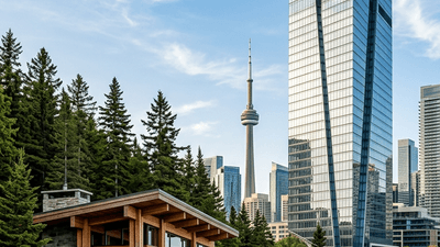 Scaling Heights and Deepening Roots: The Dual Trajectory of Canadian Architecture